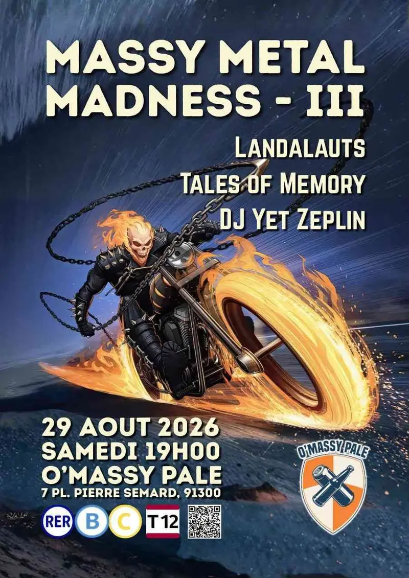 Affiche du concert — Massy